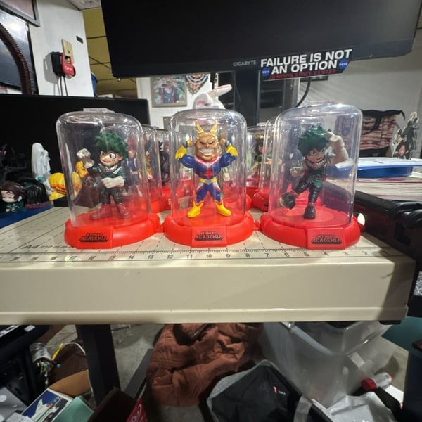 My Hero Academia Domez Collectible Minis Series 1 & 2 Set of 10 Figures