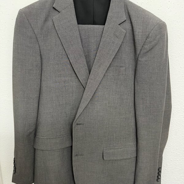 Apt. 9 Essential Extra-Slim Fit Grey 2-Piece Suit