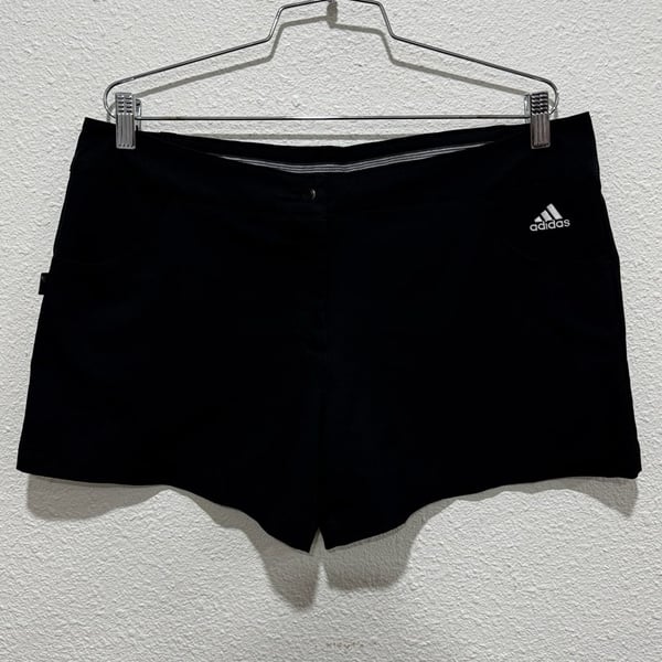 Vintage 2005 Adidas Women's Black Court Tennis Athletic Shorts