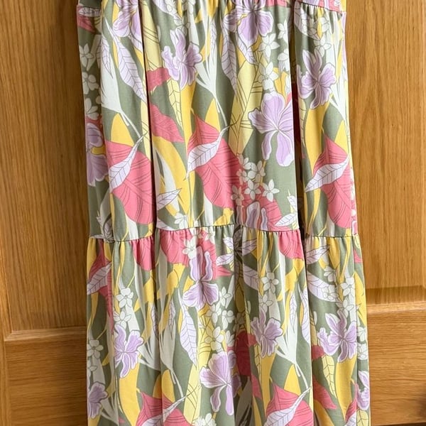 Social Standard by Sanctuary Floral Fiesta Tiered Maxi Dress