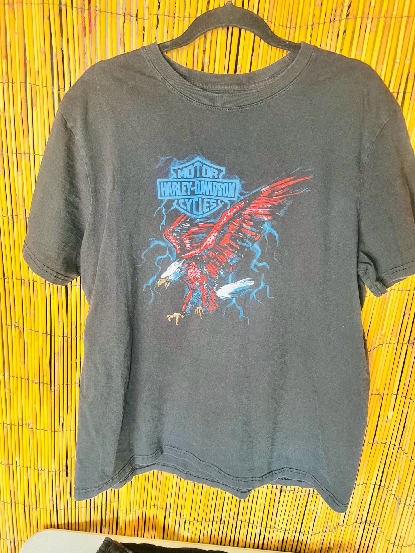 Harley-Davidson Huntington Beach California Eagle Lightning Graphic T-Shirt 11