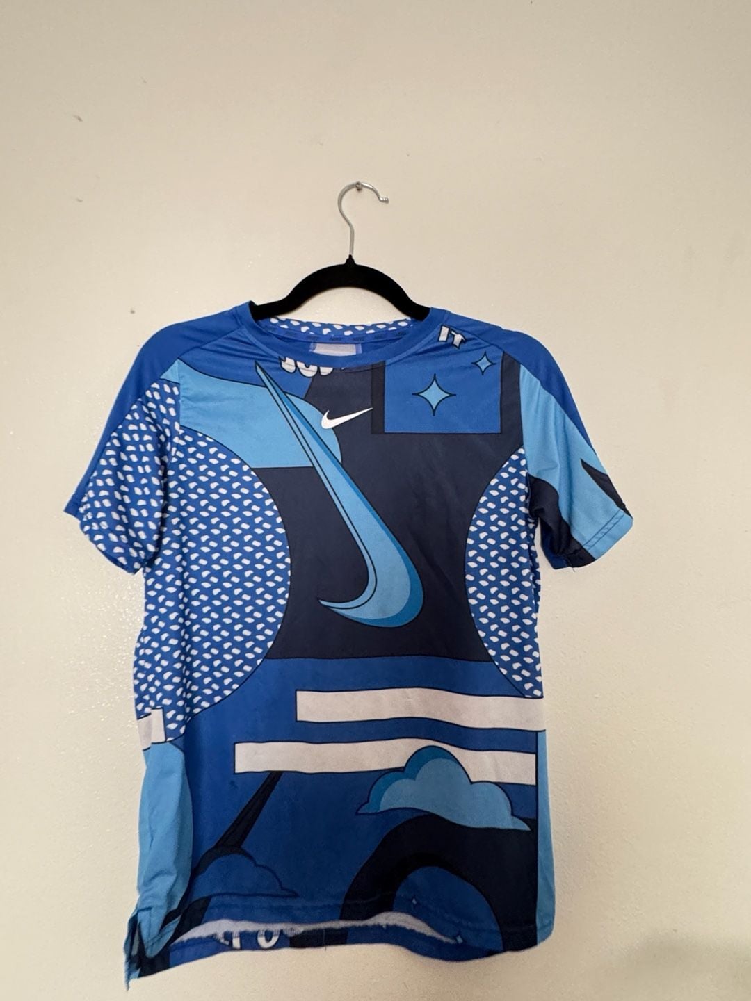 Nike Youth Dri-FIT AOP Graphic Short Sleeve Performance T-Shirt 2
