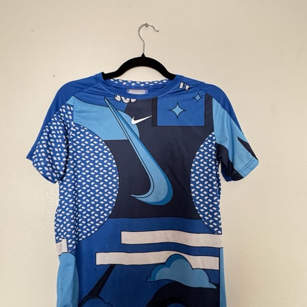Nike Youth Dri-FIT AOP Graphic Short Sleeve Performance T-Shirt