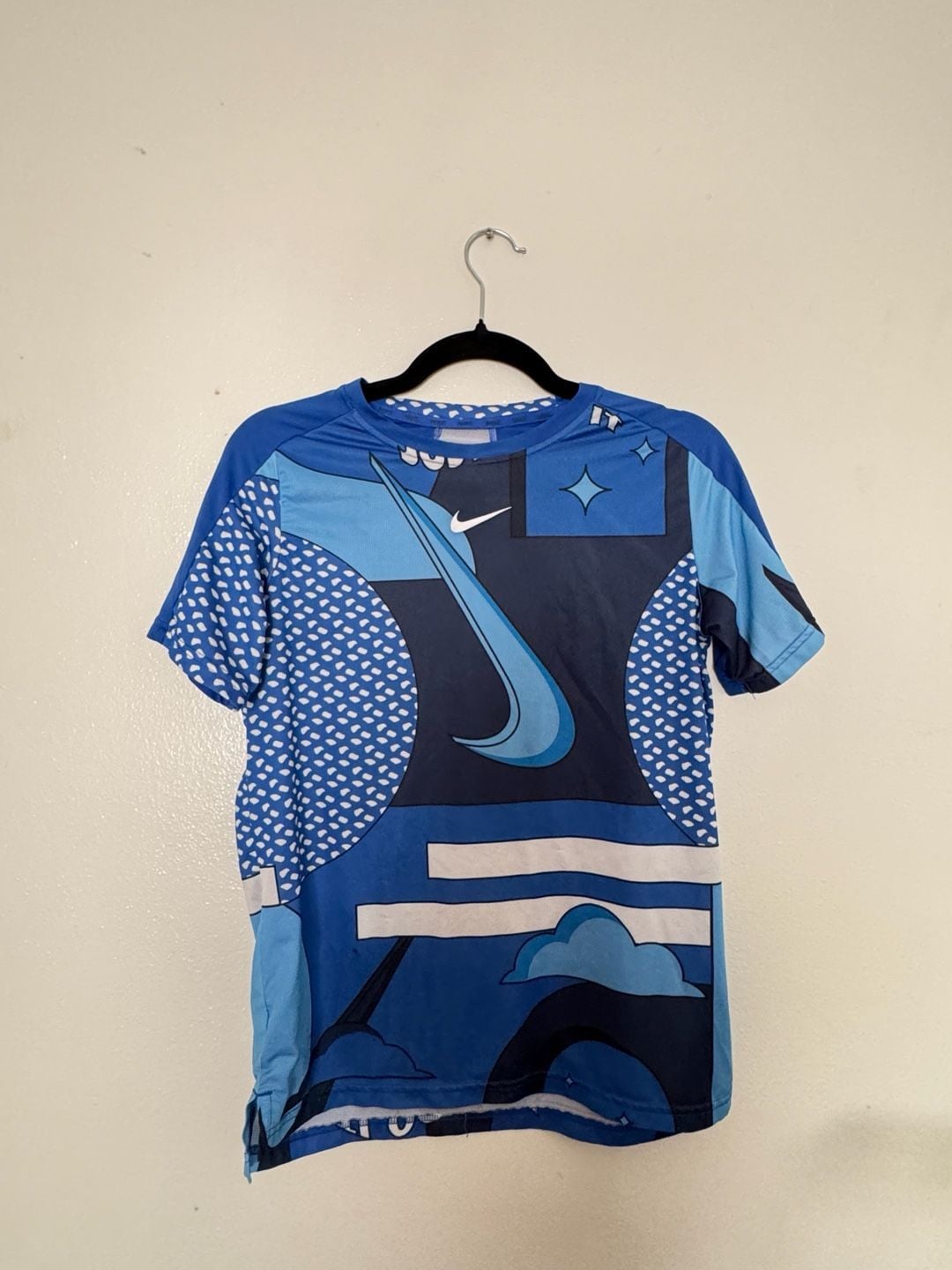 Nike Youth Dri-FIT AOP Graphic Short Sleeve Performance T-Shirt 4