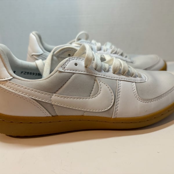 Nike Field General Women's Lifestyle Sneakers - White/Gum Light Brown (Model FZ5593-101)