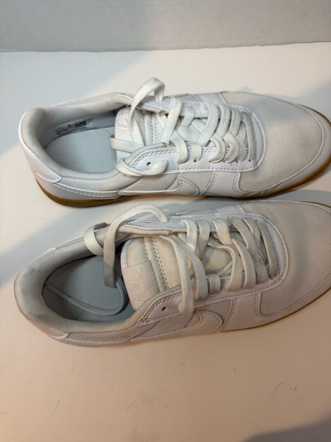 Nike Field General Women's Lifestyle Sneakers - White/Gum Light Brown (Model FZ5593-101) 3