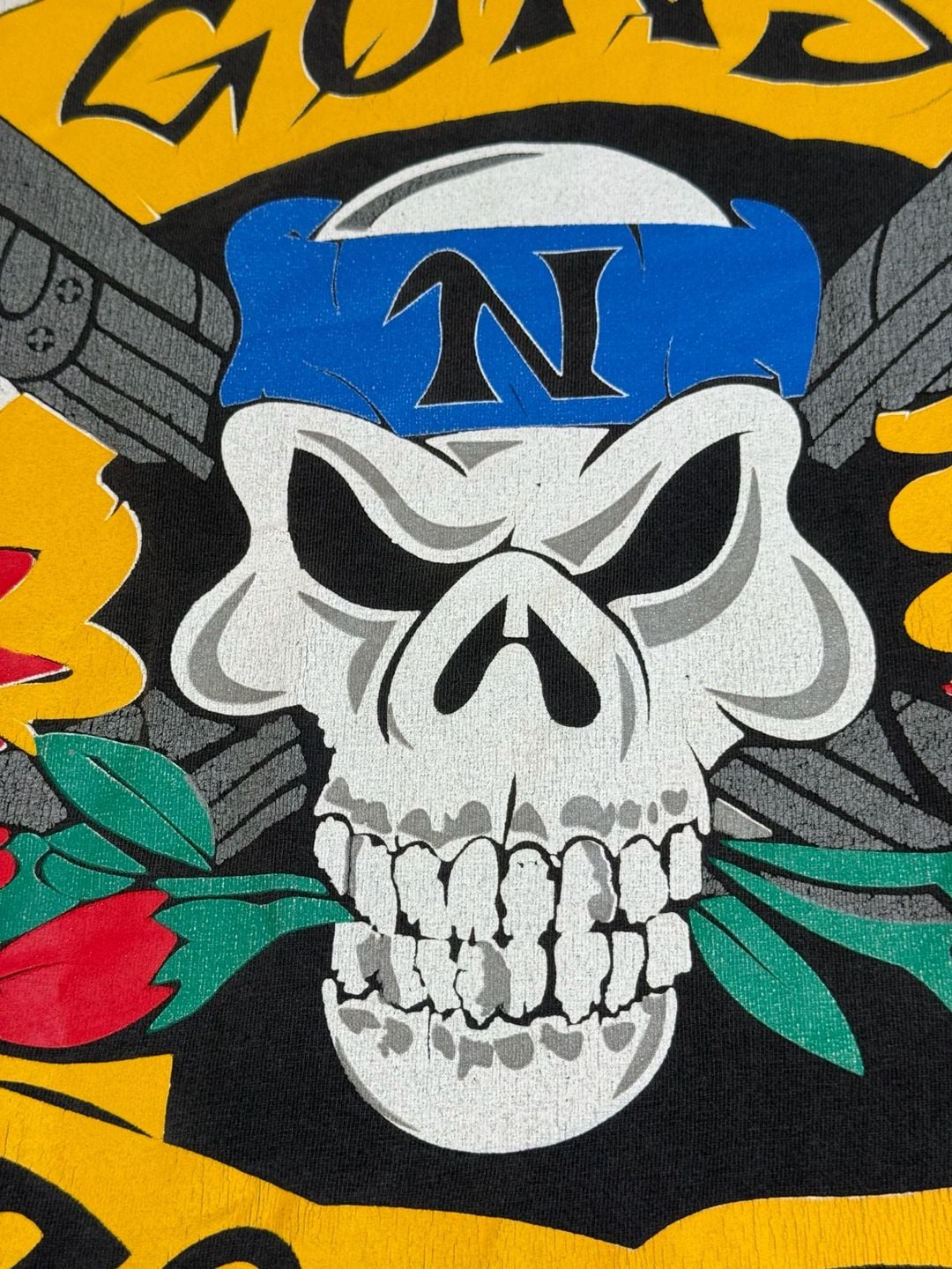 Distressed Vintage bootleg Guns N' Roses Use Your Illusion merch 9