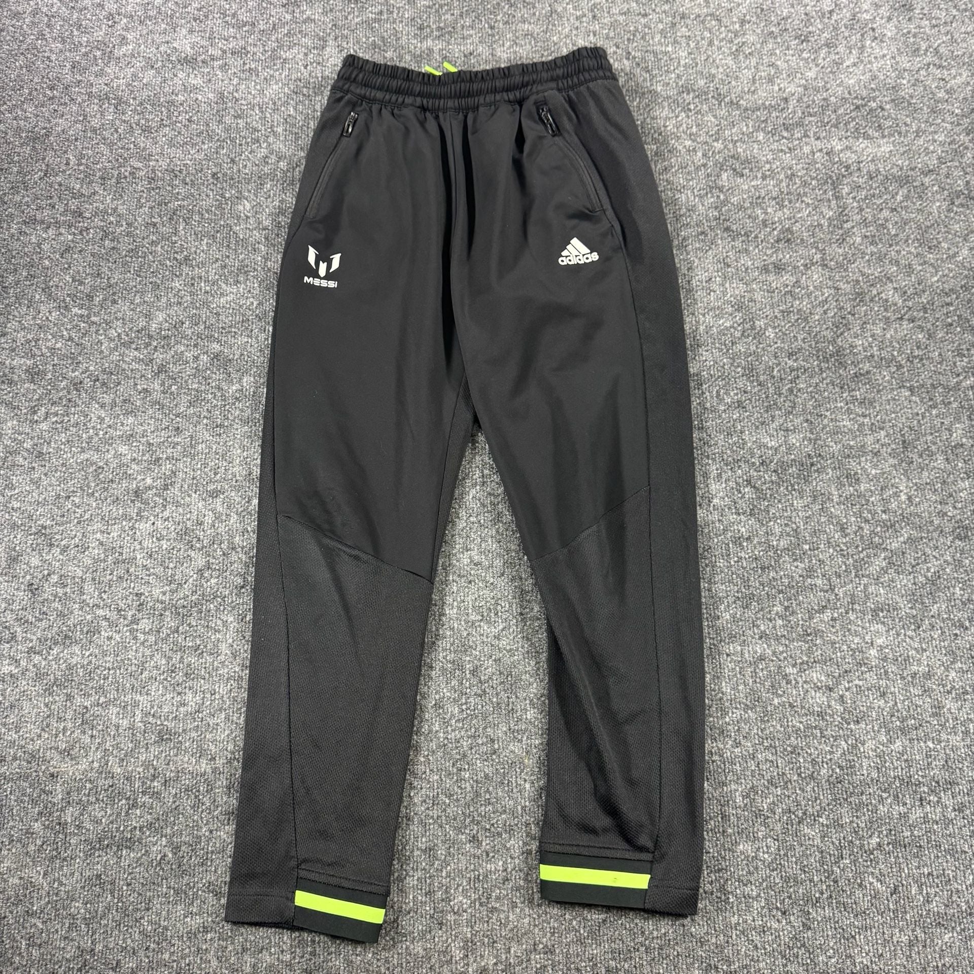Adidas Messi Boys Soccer Training Jogger Pants Black 2