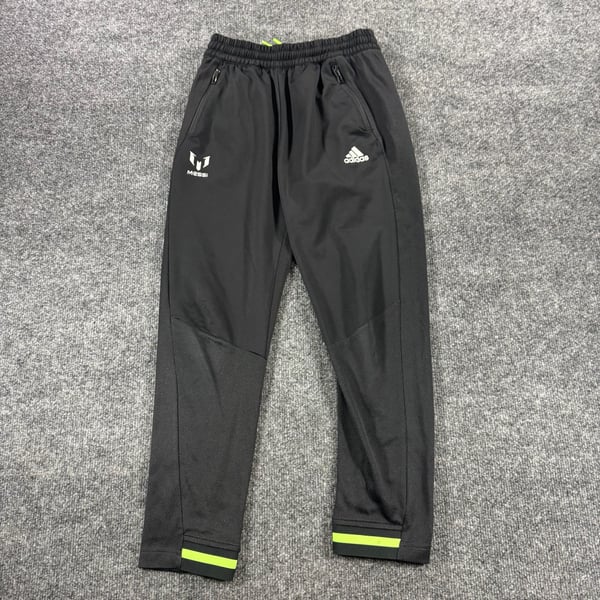 Adidas Messi Boys Soccer Training Jogger Pants Black