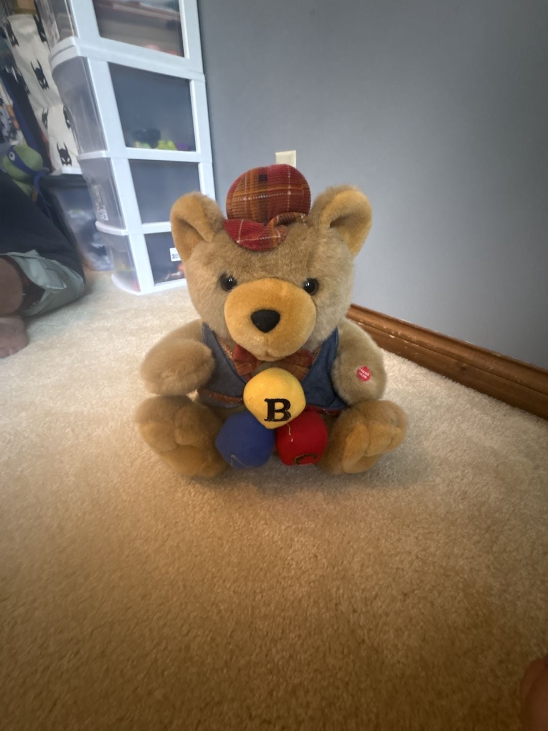 Teleconcepts K.C. Bearfone II Animated Talking Teddy Bear Telephone 1
