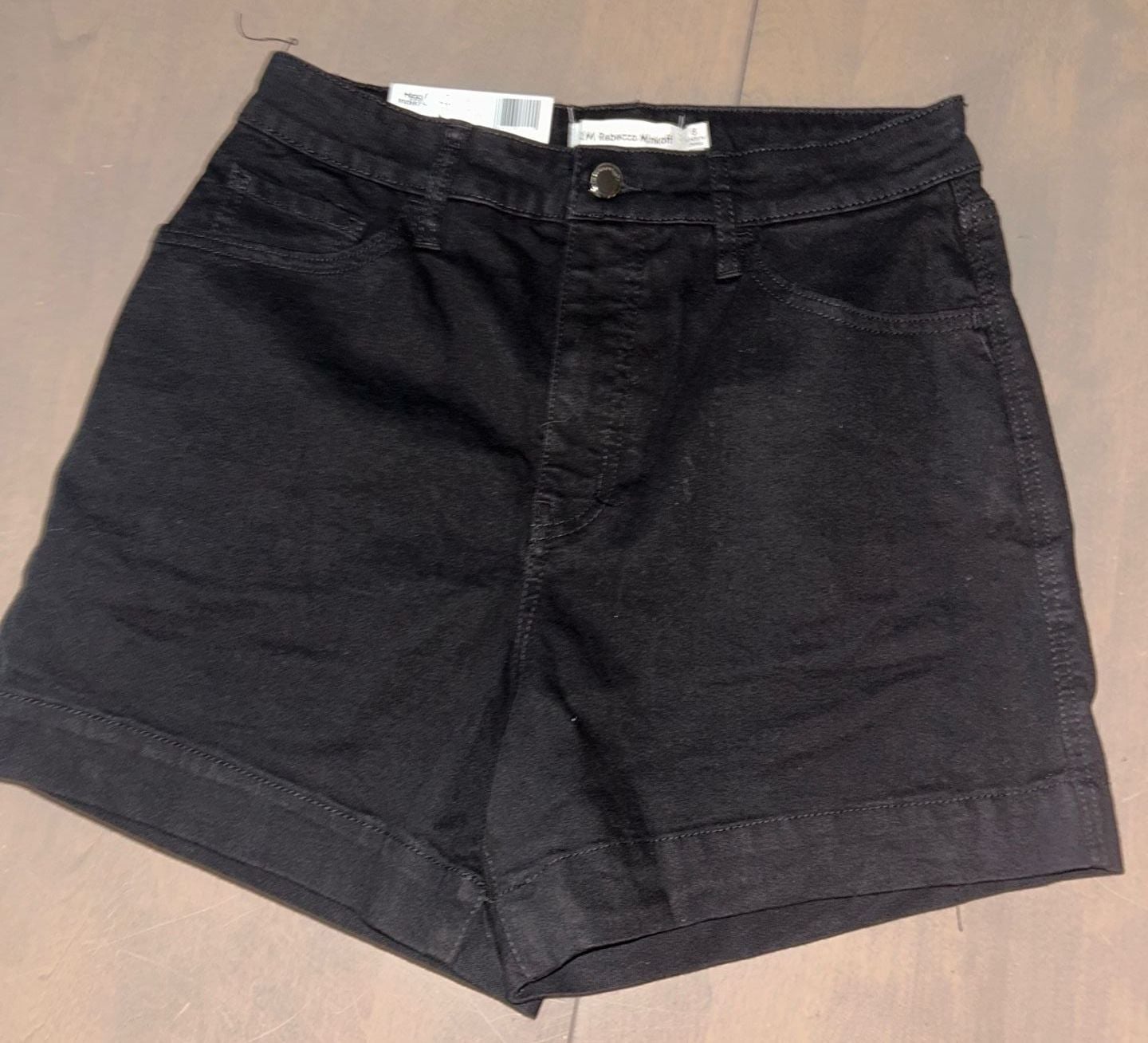 Rebecca Minkoff 90's High Rise Relaxed Fit 5" Inseam Shorts- size 6 9