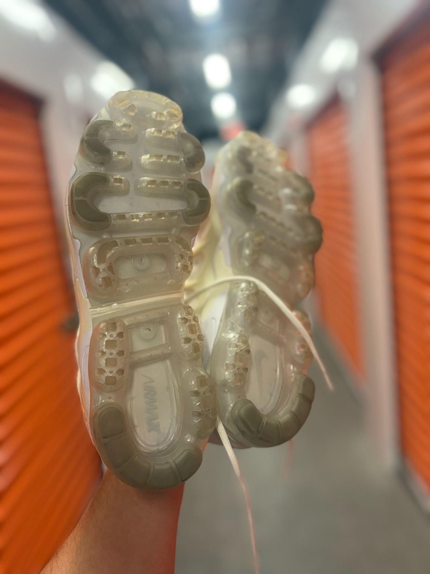 Nike Air Vapormax Plus 'Triple White/Pure Platinum' Sneakers (924453-100) 10