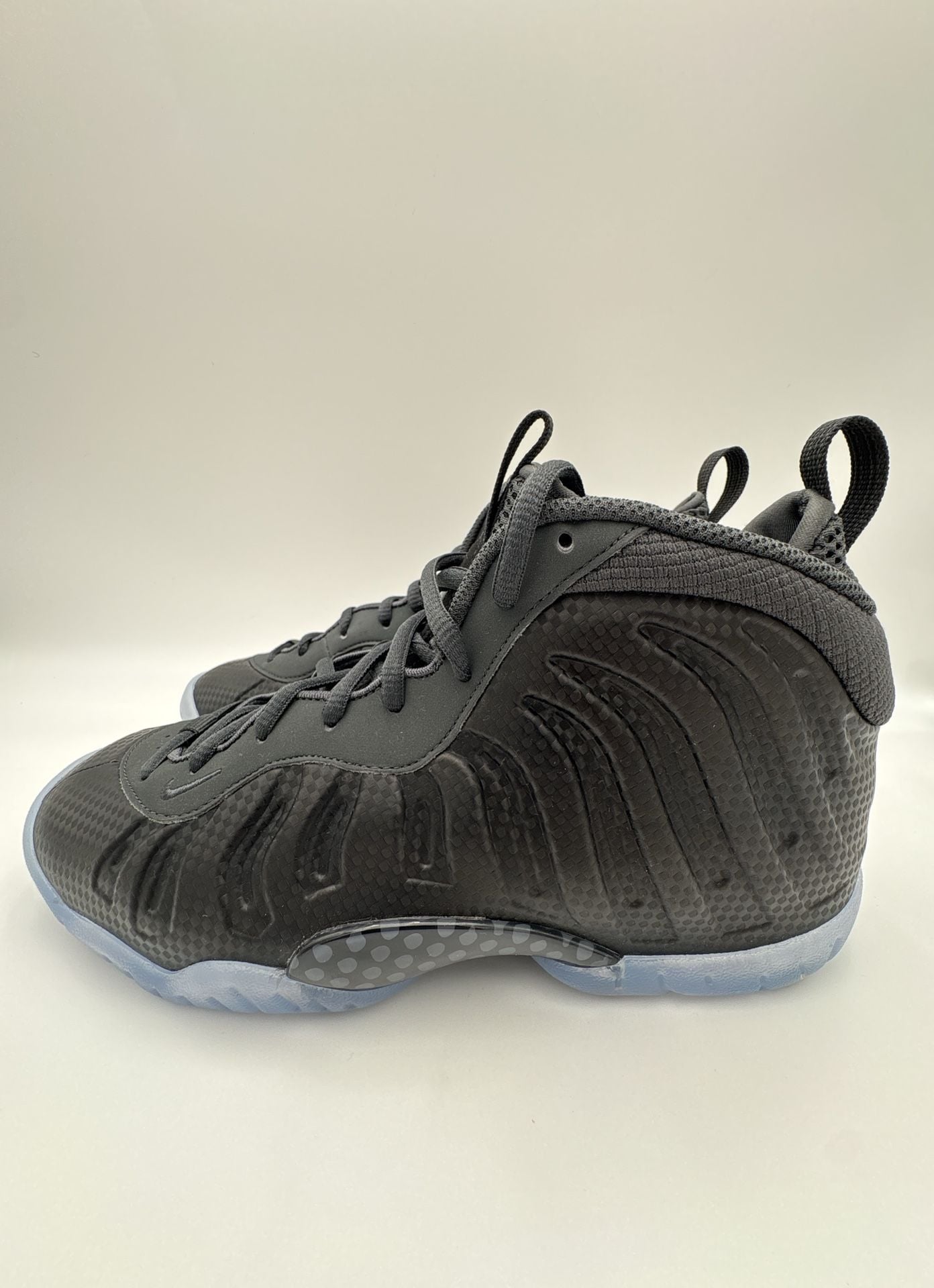 Nike Little Posite One (GS) Black/Black-Dark Smoke Grey IQ7228-001 2