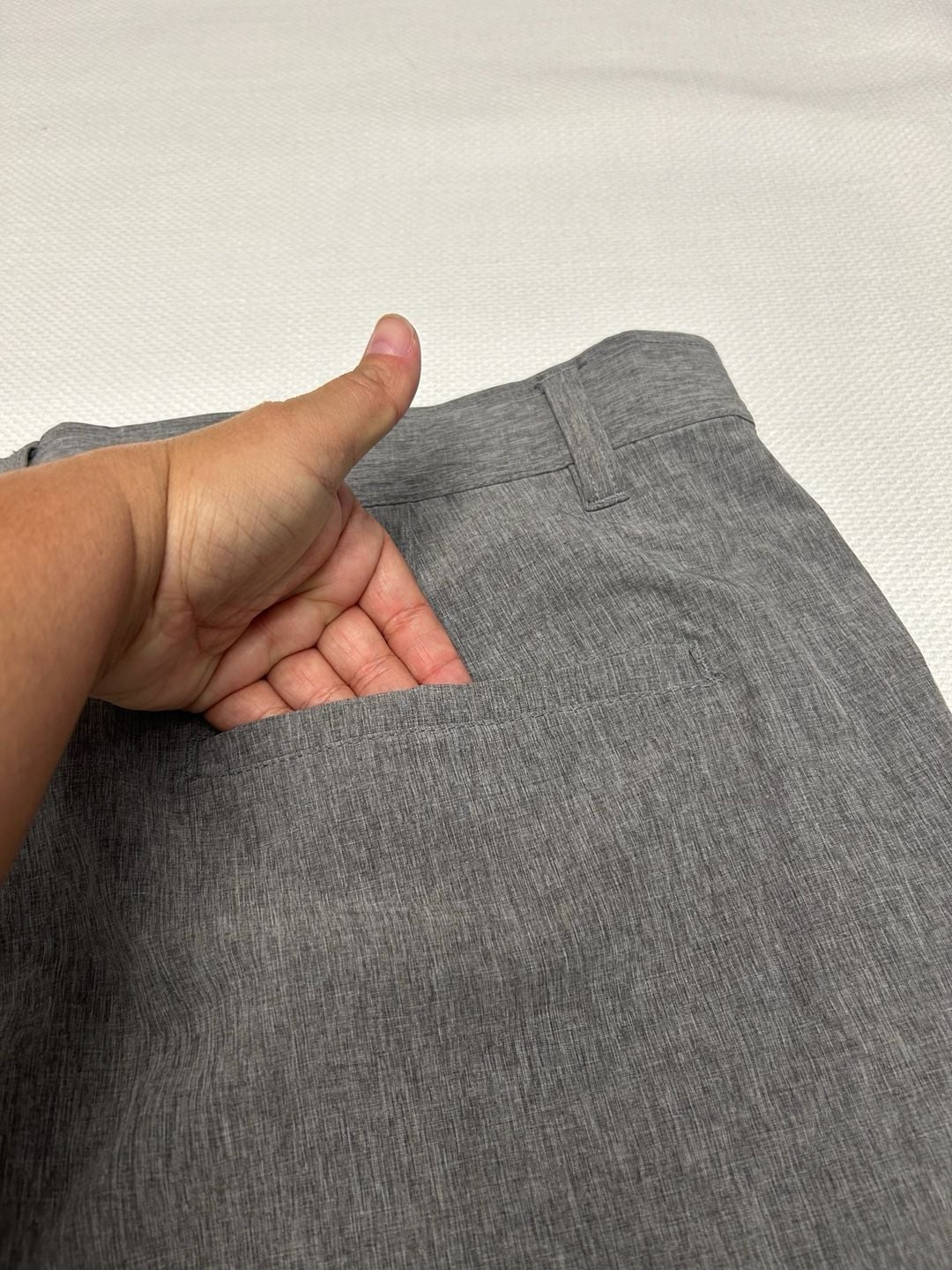 32 Degrees Cool Stretch Performance Men's Gray Casual Shorts Size 36 10