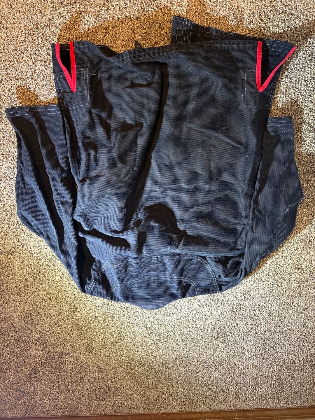 Ronin Brand Brazilian Jiu Jitsu Gi Uniform Set Black and Blue Size A2 4