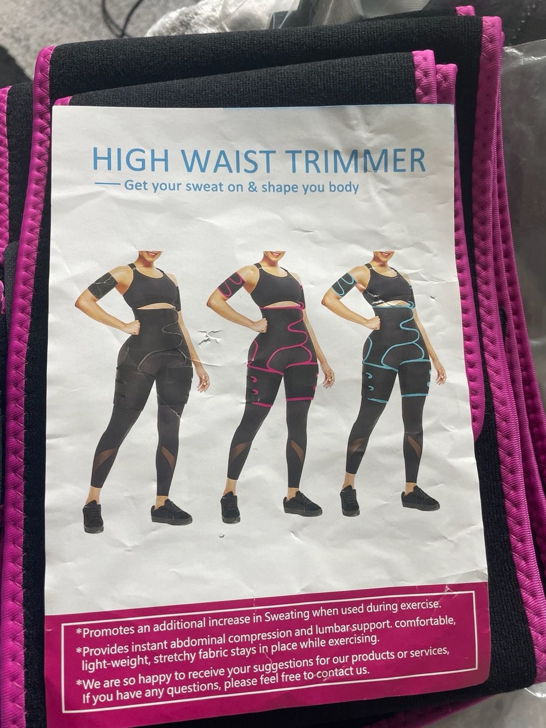 4-in-1 High Waist Thigh and Waist Trimmer Trainer Shapewear 1
