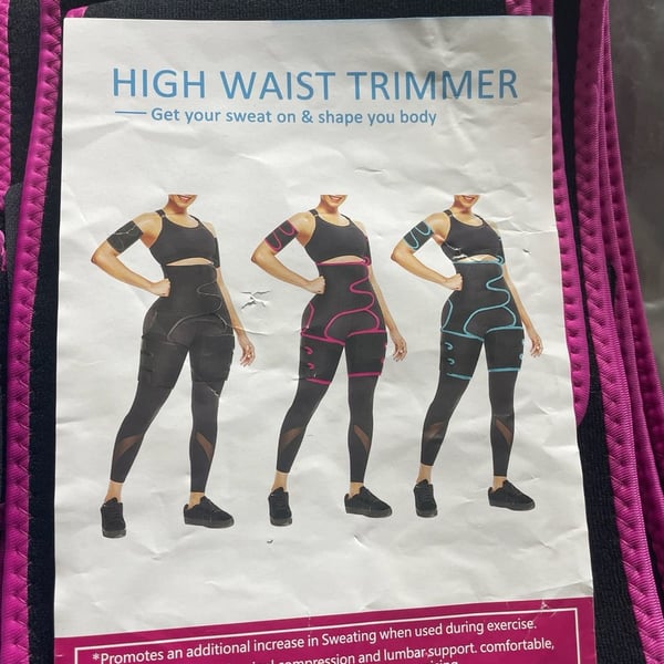 4-in-1 High Waist Thigh and Waist Trimmer Trainer Shapewear