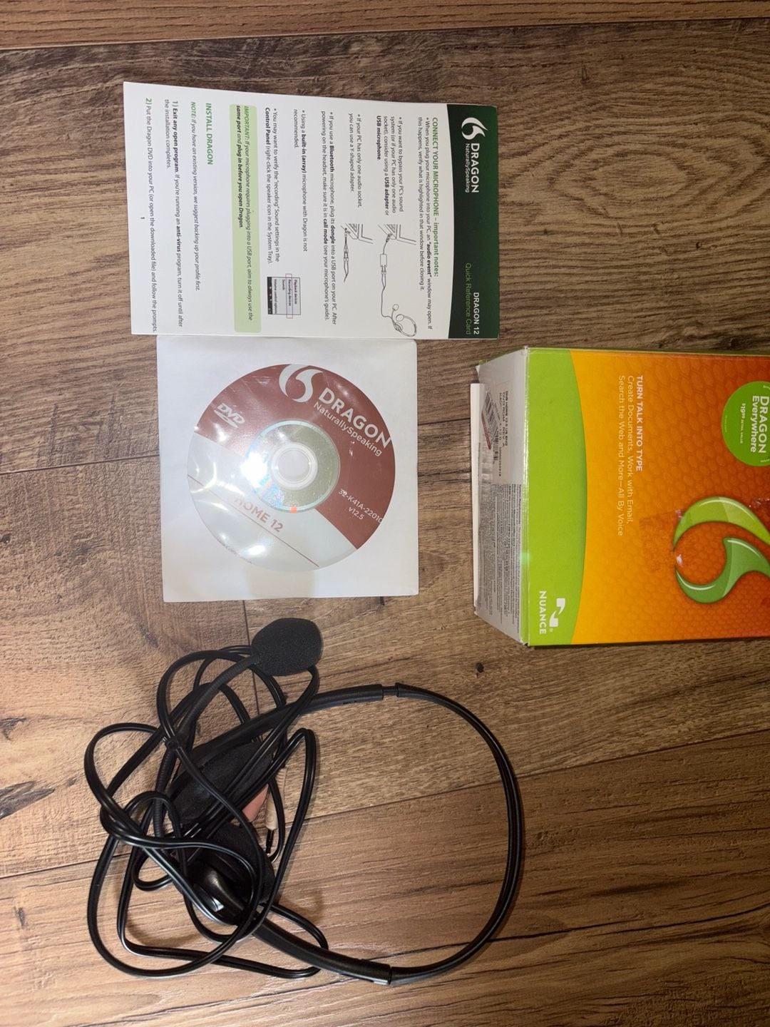 Nuance Dragon NaturallySpeaking Home Edition Version 12 Speech Recognition Software 2