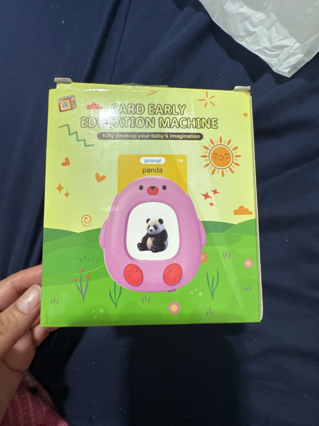 Card Early Education Machine Montessori Talking Flash Card Educational Toy 1