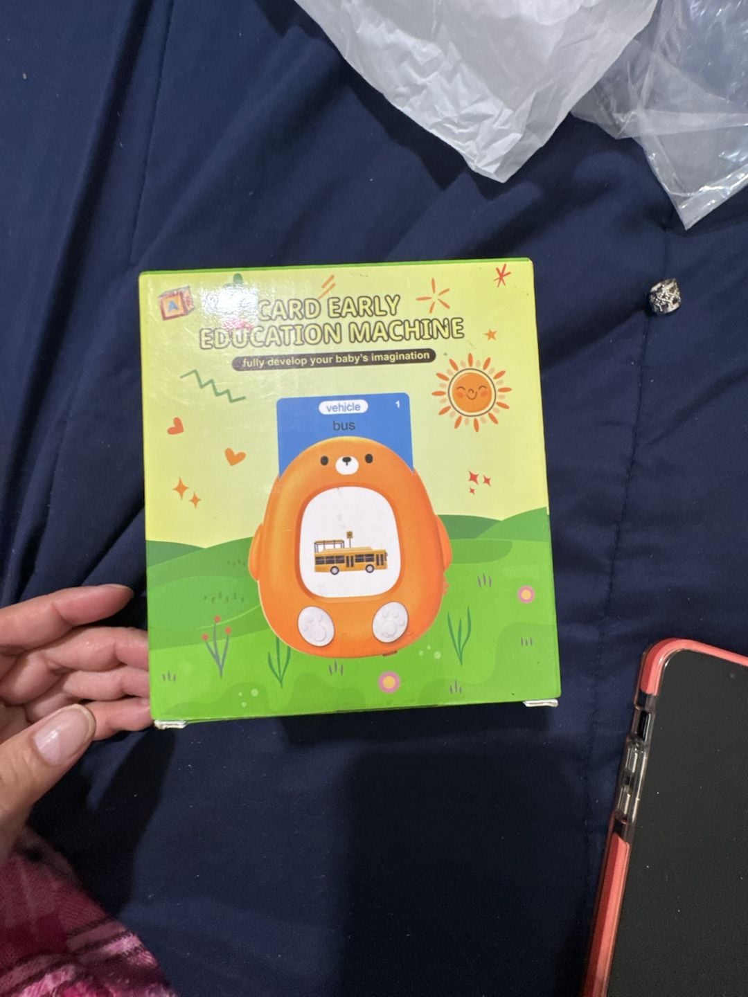 Card Early Education Machine Montessori Talking Flash Card Educational Toy 3