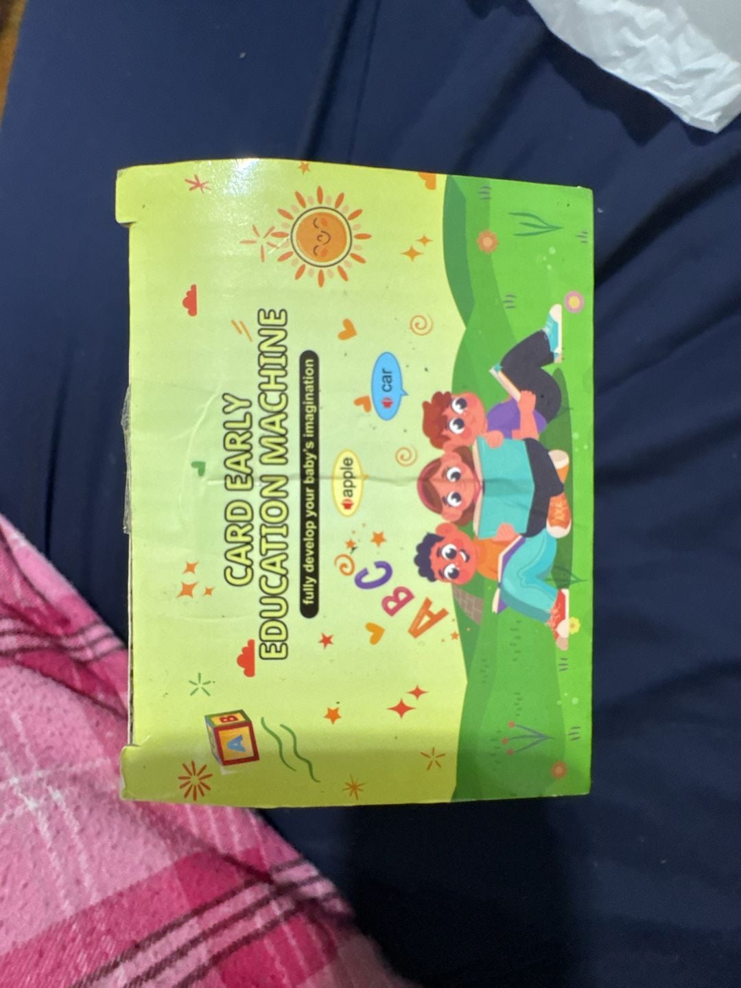 Card Early Education Machine Montessori Talking Flash Card Educational Toy 5