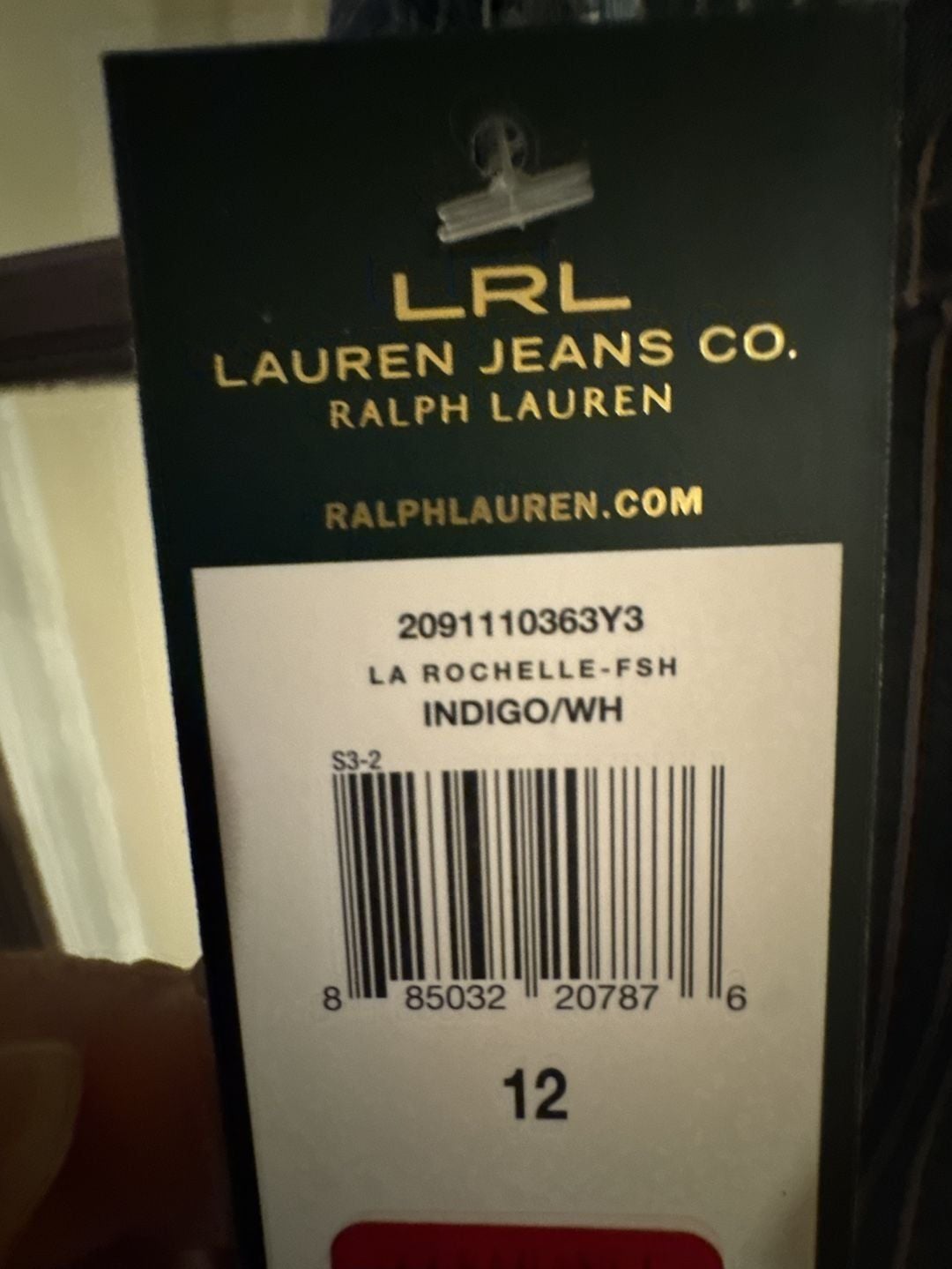 Ralph Lauren La Rochelle Blue and White Striped Cotton Dress 8