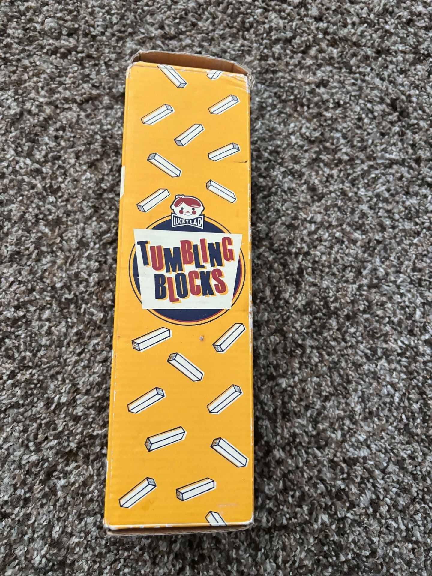 Lucky Lad Tumbling Blocks Wooden Stacking Game by Wild & Wolf 2