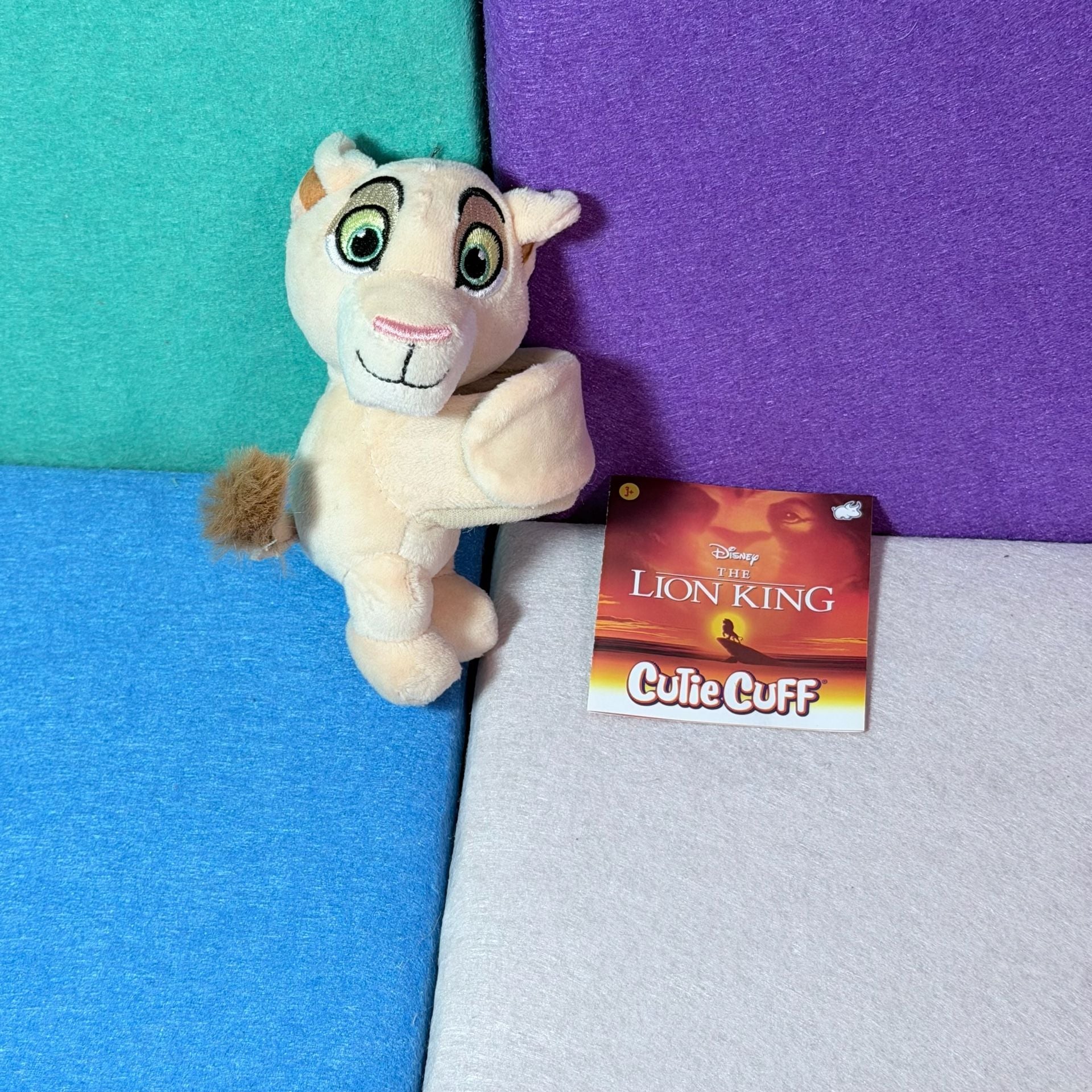 Disney The Lion King Nala Cutie Cuff Slap Bracelet Plush 1