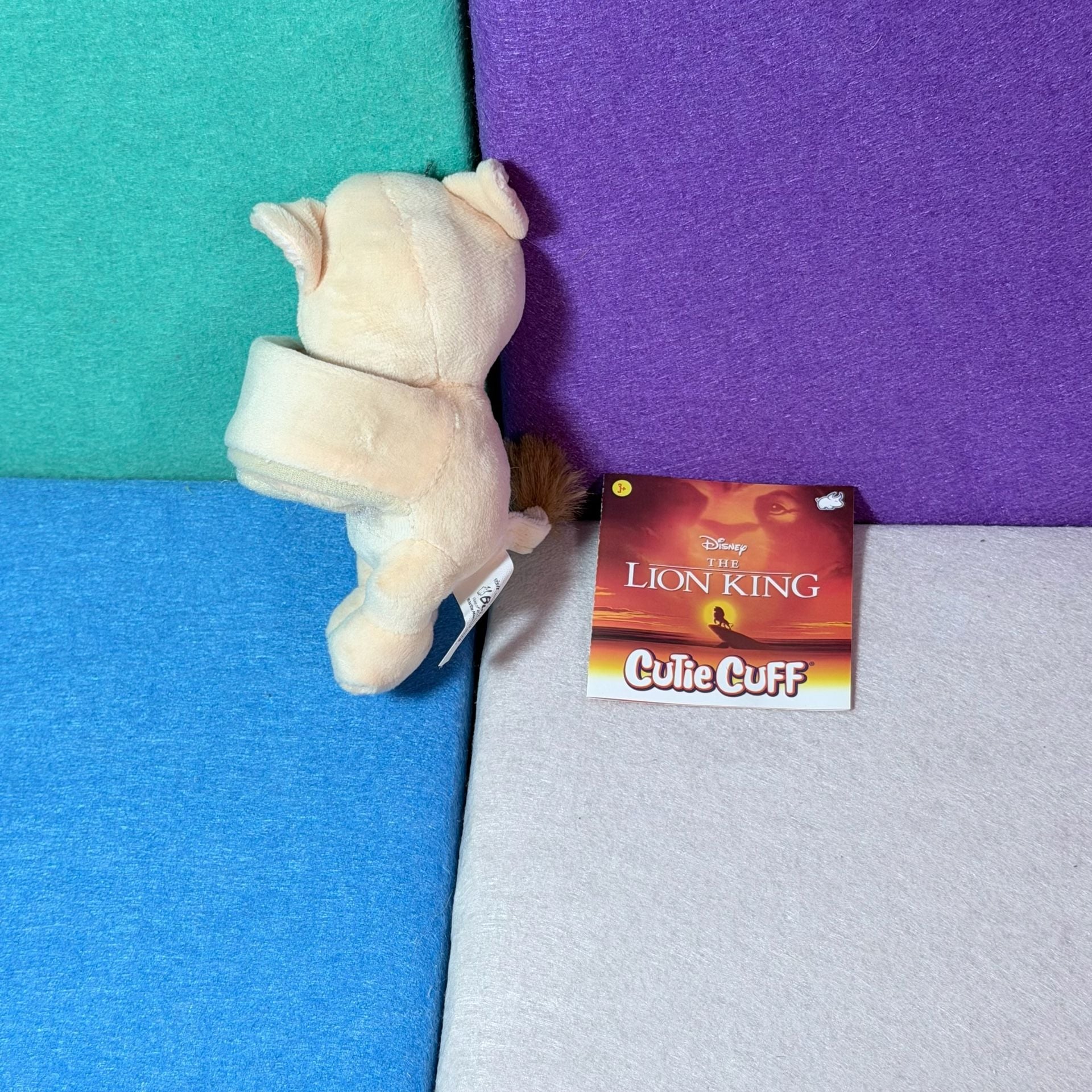 Disney The Lion King Nala Cutie Cuff Slap Bracelet Plush 2