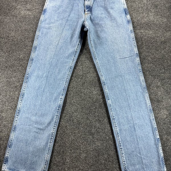 Wrangler 47MWZ Regular Fit Medium Wash Denim Jeans 34/32