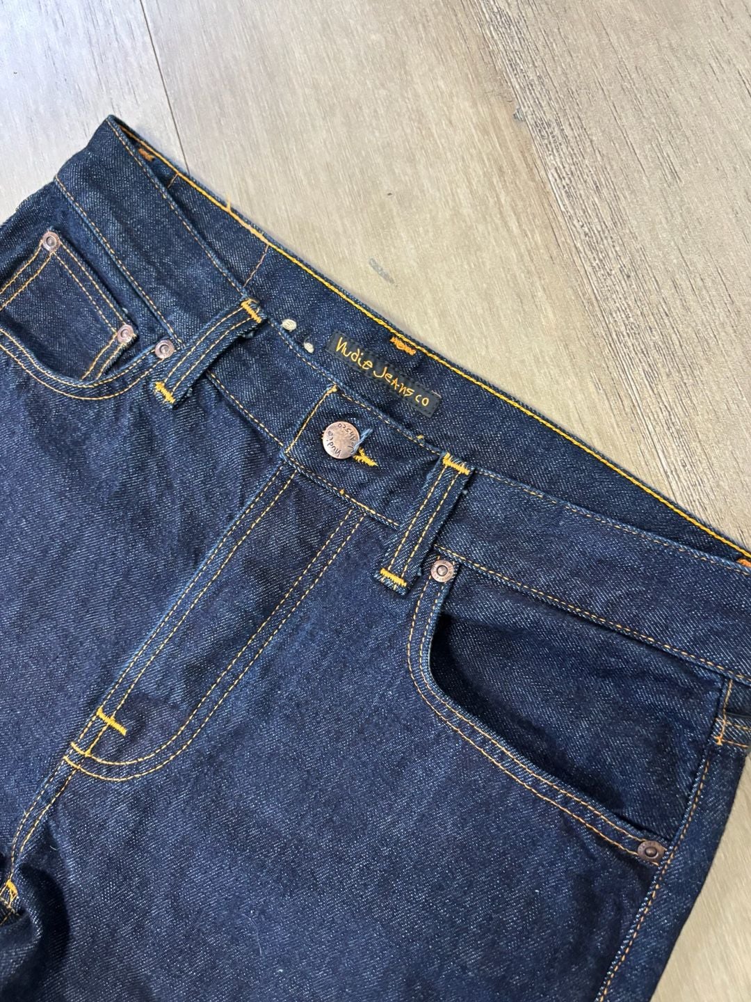 Nudie Jeans Co. Raw Denim Jeans Size 30x32 3