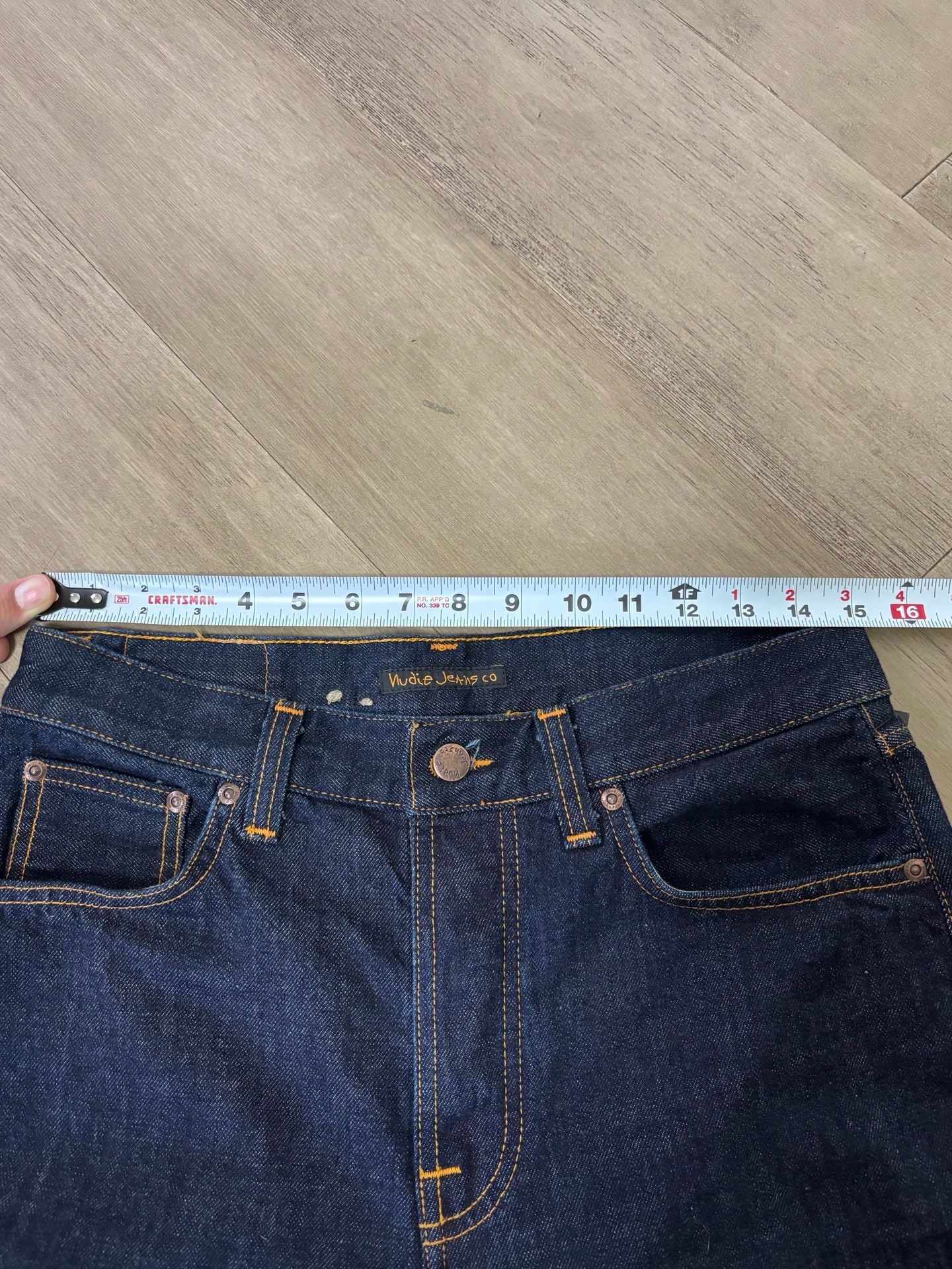 Nudie Jeans Co. Raw Denim Jeans Size 30x32 8