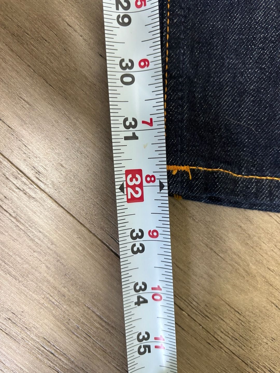 Nudie Jeans Co. Raw Denim Jeans Size 30x32 9