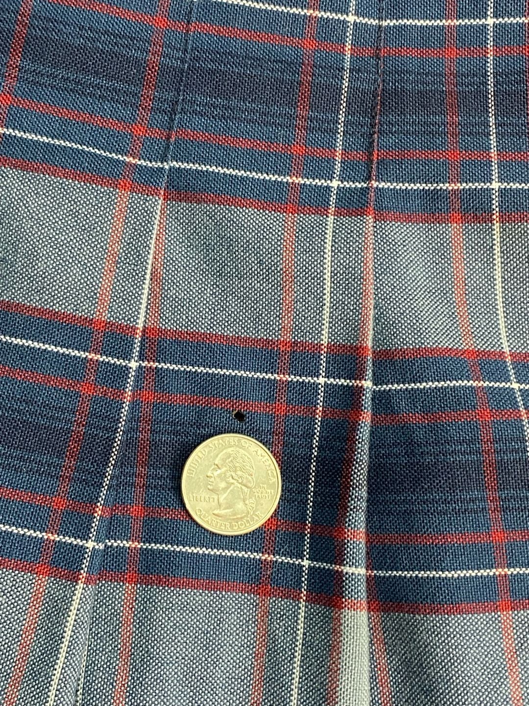 Classic Plaid Pleated School Uniform Skirt Gray Navy Red 8