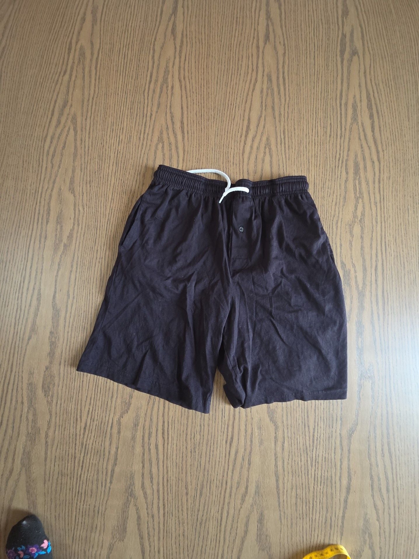 Avenue Men's Knit Lounge Drawstring Shorts with Logo Waistband 2