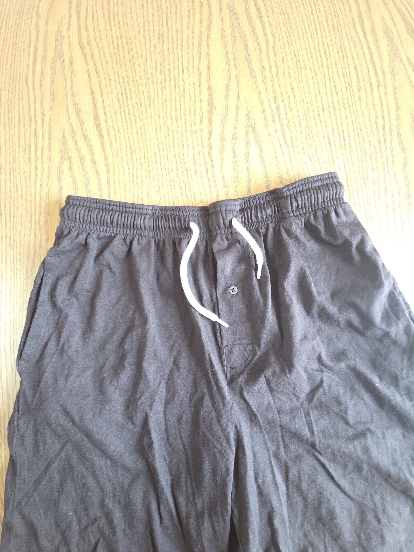 Avenue Men's Knit Lounge Drawstring Shorts with Logo Waistband 3