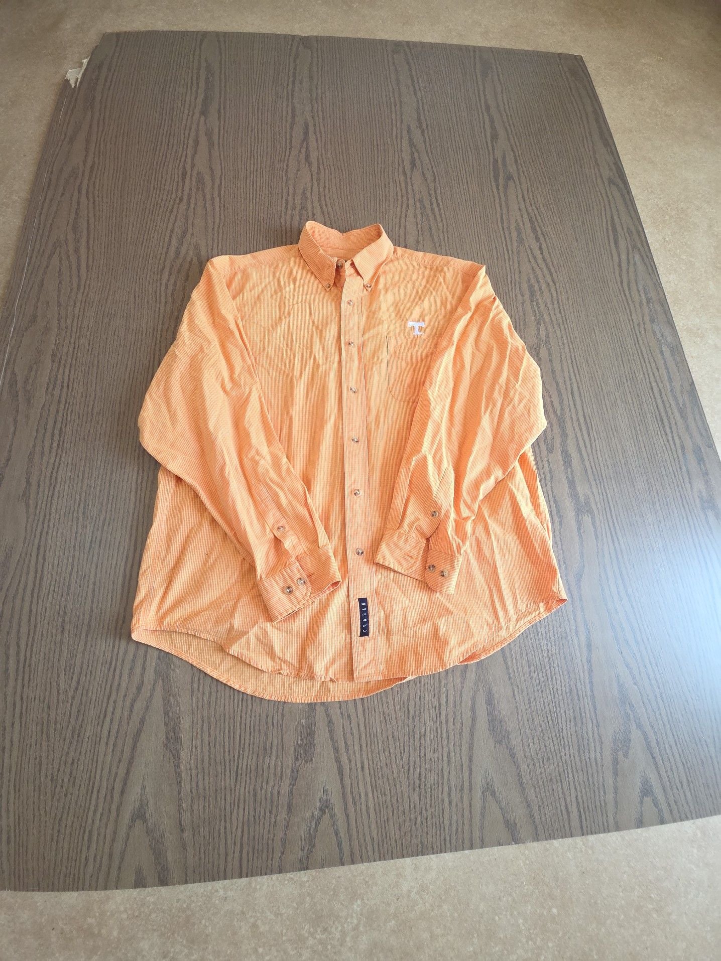 Crable Sportswear Tennessee Volunteers Long Sleeve Button-Down Shirt 2