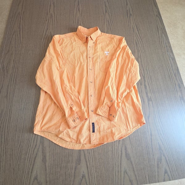 Crable Sportswear Tennessee Volunteers Long Sleeve Button-Down Shirt