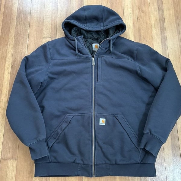 Carhartt Men's Paxton Thermal-Lined Full Zip Hooded Sweatshirt XL