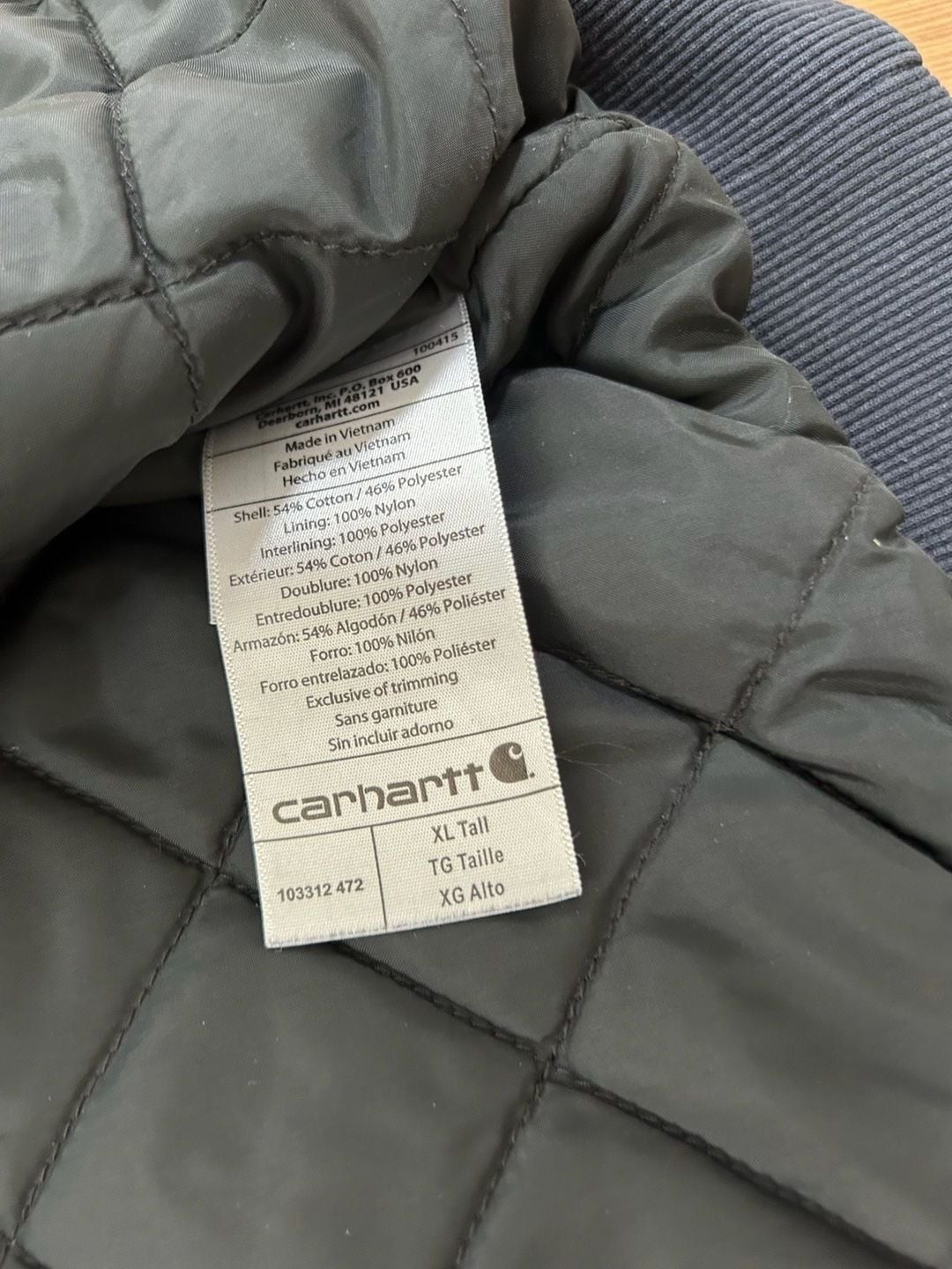 Carhartt Men's Paxton Thermal-Lined Full Zip Hooded Sweatshirt XL 4