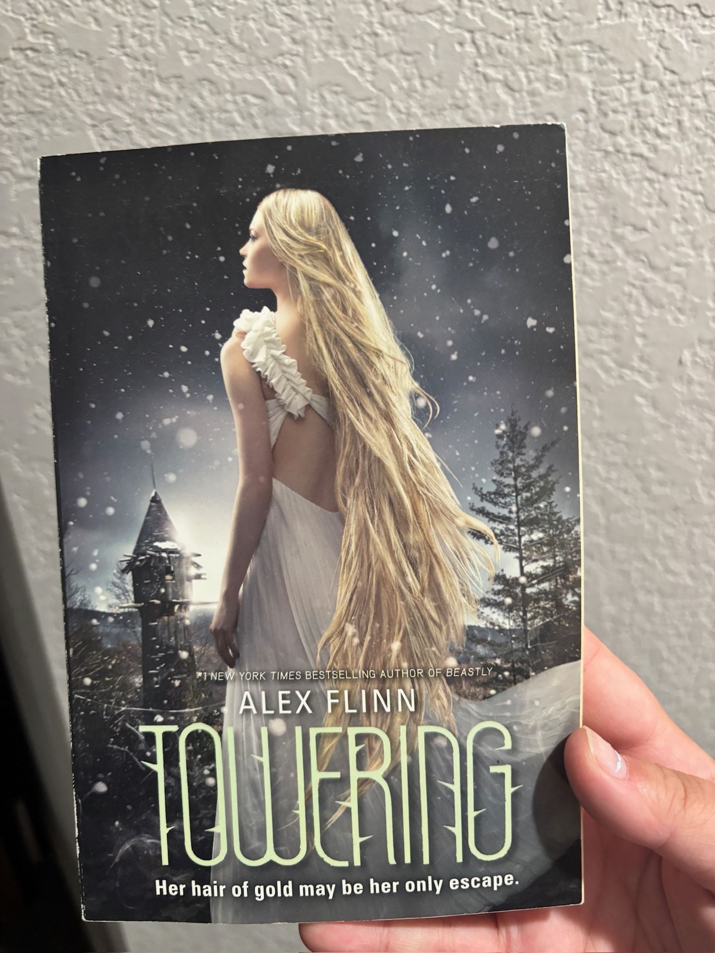 Towering by Alex Flinn (Paperback Young Adult Novel) 1
