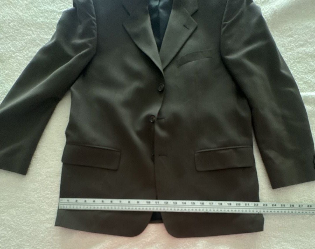Jean Paul Germain Men's 100% Pure New Wool 2-Piece Suit, Size 40R 8