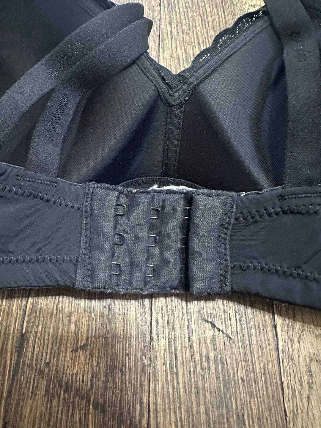 Aerie Real Happy Wireless Lightly Lined Bra Black 34DD 4