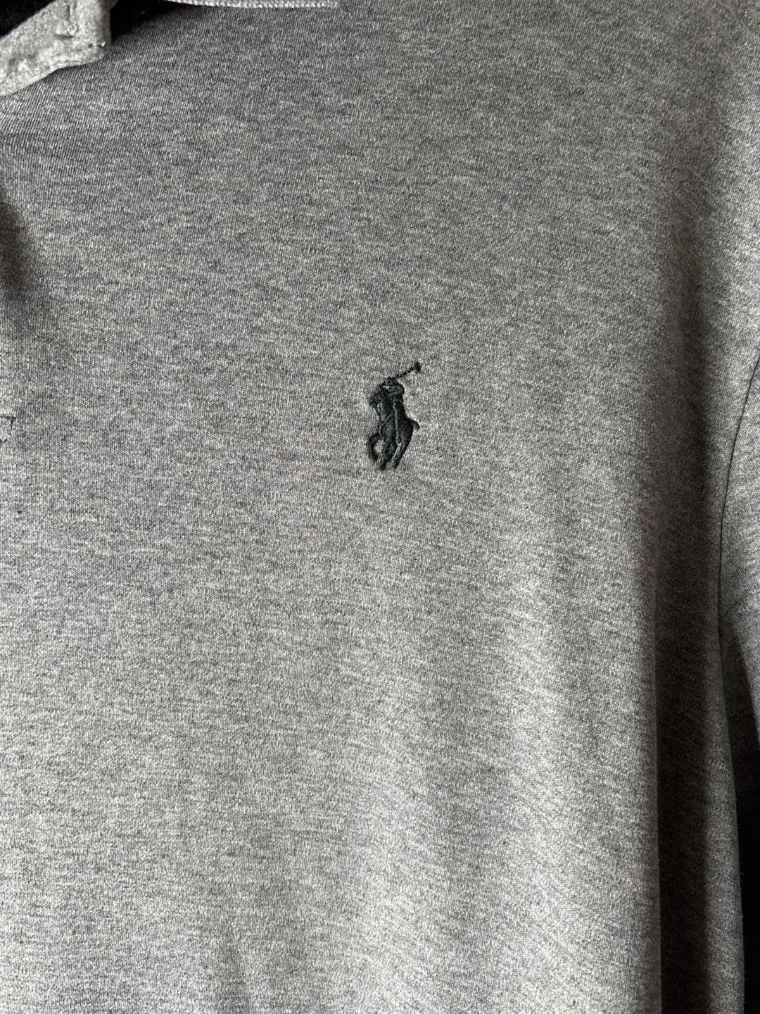 Polo Ralph Lauren Men's Classic Fit Short Sleeve Polo Shirt Gray Size XL 4