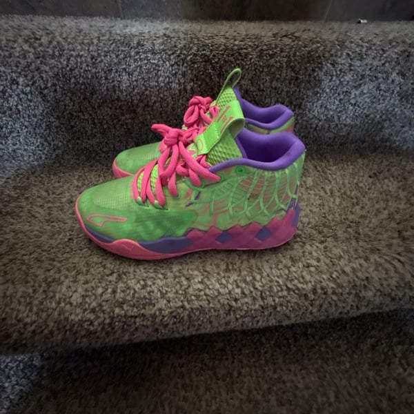 Puma LaMelo Ball MB.01 Inverse Toxic Basketball Shoes