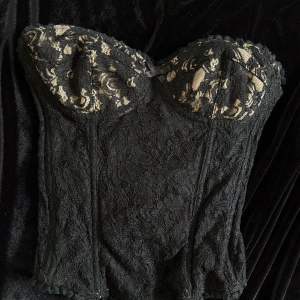 Garage Amaya Lace Bustier Top