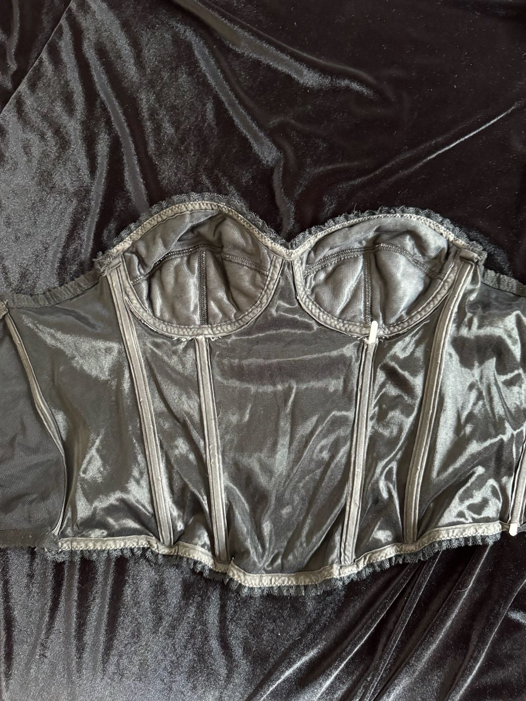 Garage Amaya Lace Bustier Top 12