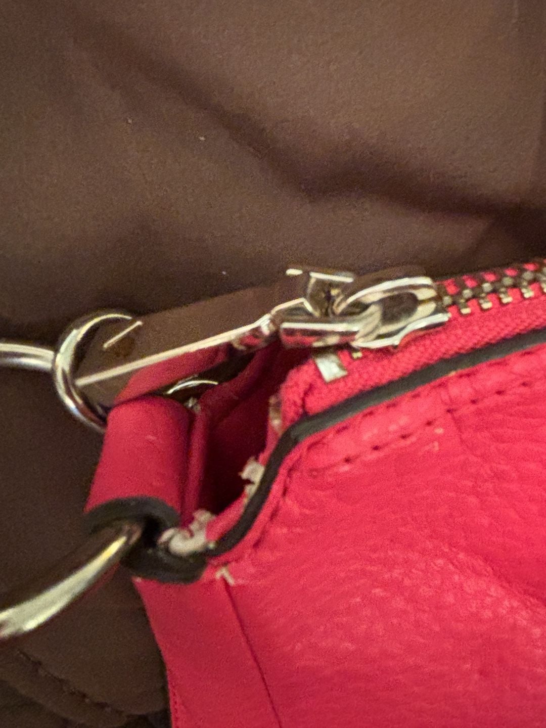 Purse Bundle Red Guess crossbody purse
Pink Bebe mini handbag with shoulder strap Matching red Guess wallet 10