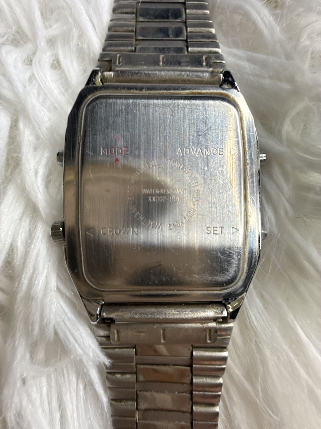 Vintage Waltham Alarm Chronograph Analog-Digital Quartz Watch XX002 3