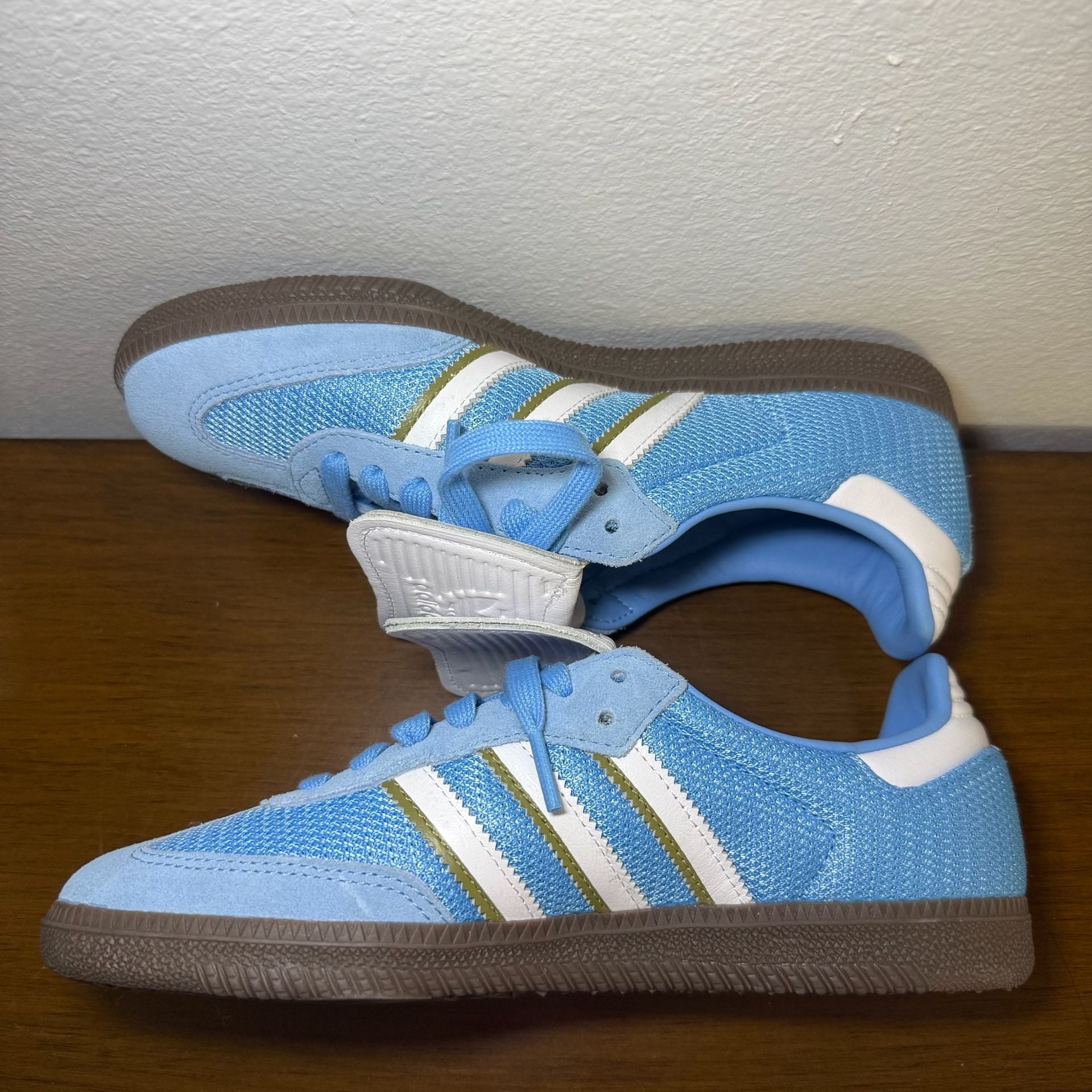 Adidas Samba LT Blue White Gum Sneakers IE9170 Men’s 5.5 Women’s 6.5 NWT No Box 12